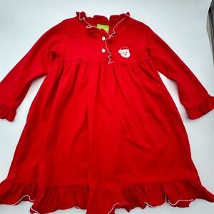 Classic Whimsy Girls Red Santa Nightgown 18M Long Sleeve Winter‎